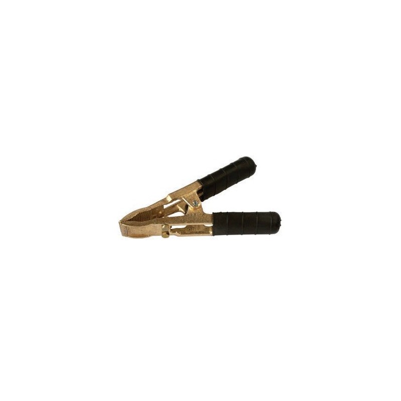 Charging clips black moulded brass cable 25 mm²