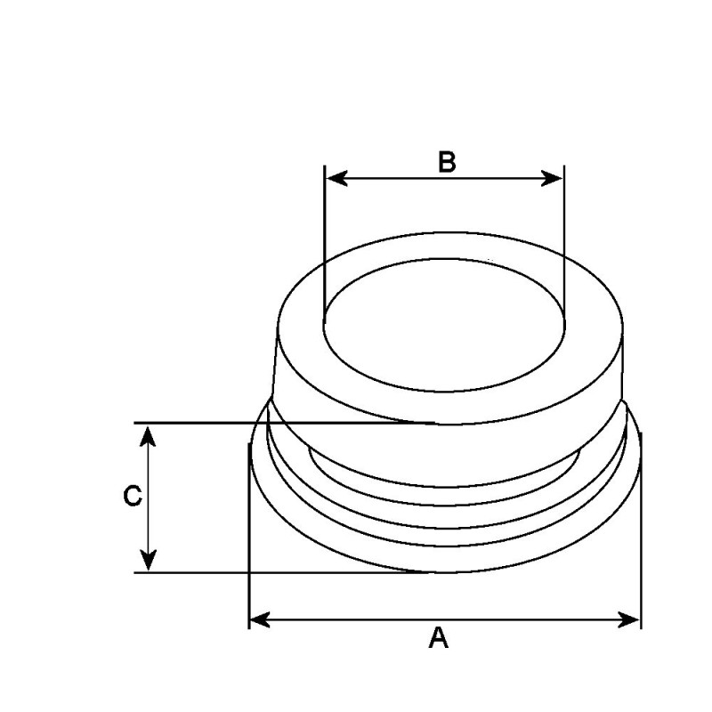 Capuchon de ressort de balais para motor de arranque D8R1 / D8R28 / D8R49 / TS18E13 