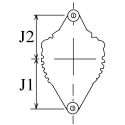 Alternator replacing DENSO 100211-3370 / 100211-5730 / 100211-6660