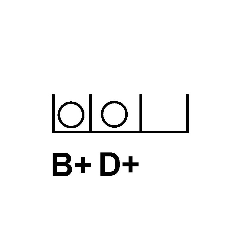 Alternador sustituye Smart 0002801V007 / Marelli 63321658