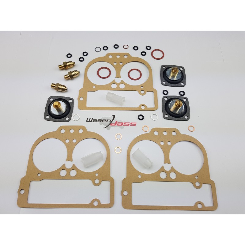 Gasket kit for carburettor 3 x 42 DCNF  on Maserati merak