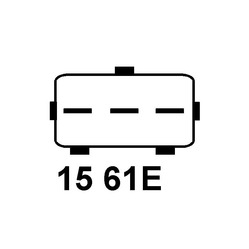 Régulateur pour Lichtmaschine BOSCH 0124225021