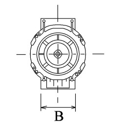Lichtmaschine Ersetzt DENSO 102211-8631 / 102211-8630