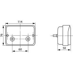 Feux multifonction para remorque