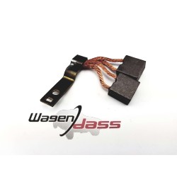 Juego de escobillas para motor de arranque Paris-rhone D13E76 / D13E77 / D13E86TE