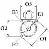 Anlasser ersetzt ISKRA azj3145 / azj3195 / azj3462