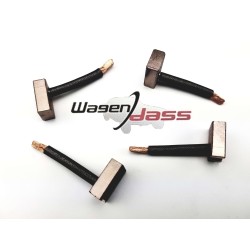 Juego de escobillas/charbon para motor de arranque Mitsubishi M002T10071, M002T10171, M002T10171, M002T20181