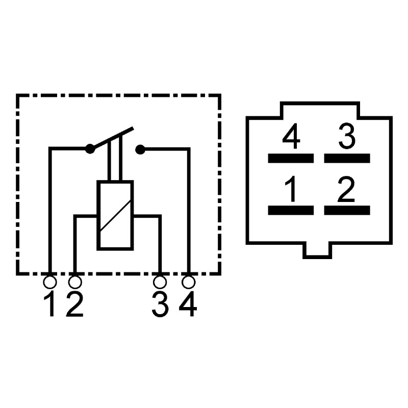 Mini relais   12 V - 30 A Mini relais   12 V - 30 A