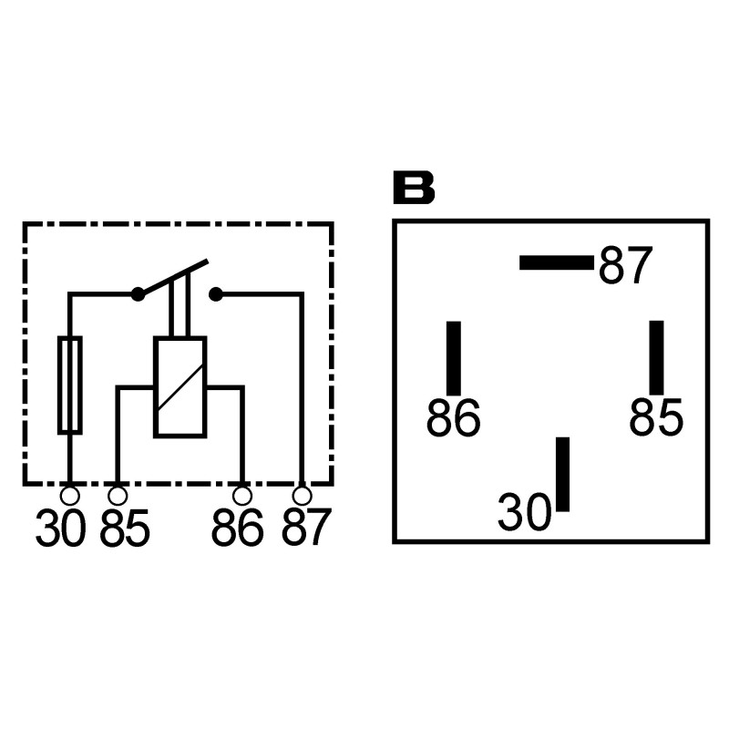 Relé 24 Volts 15 Ampères