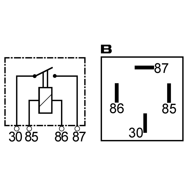 Relay 6 Volts 20 Amps