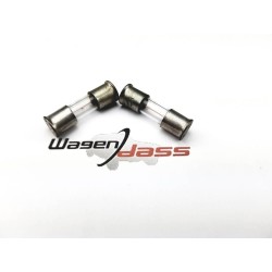 Jeu de 2 fusibles verre 10 ampères para modelo ancien