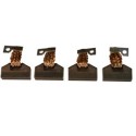 Set di spazzole per motorino di avviamento 0001418016 / B001441149
