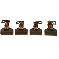 Juego de escobillas para motor de arranque 0001418016 / B001441149