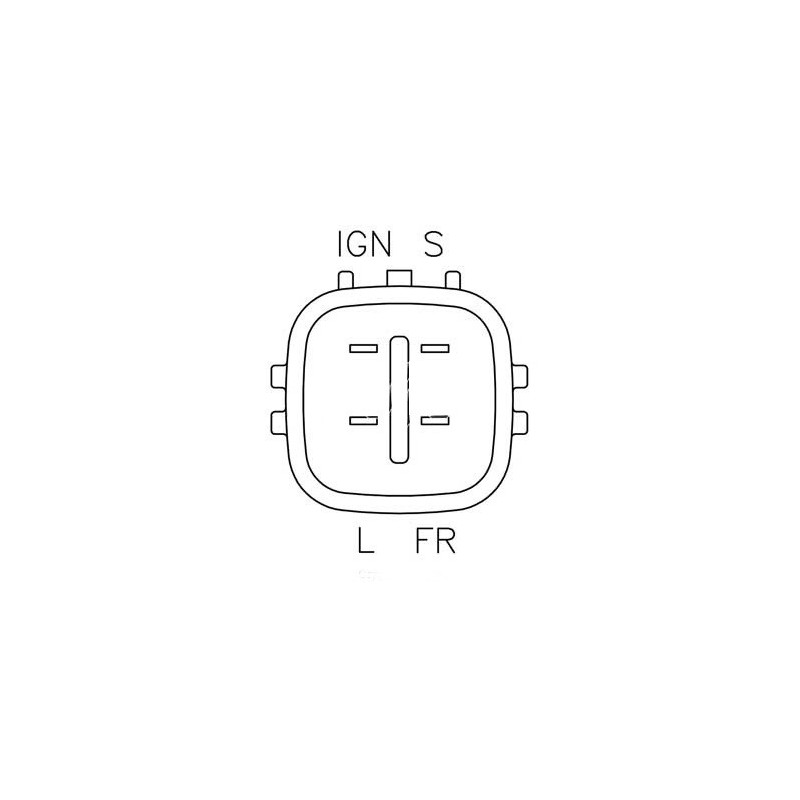 Régulateur pour Lichtmaschine 100211-1511/100211-1512/100211-1540 Régulateur pour Lichtmaschine 100211-1511/100211-1512/100211-1540