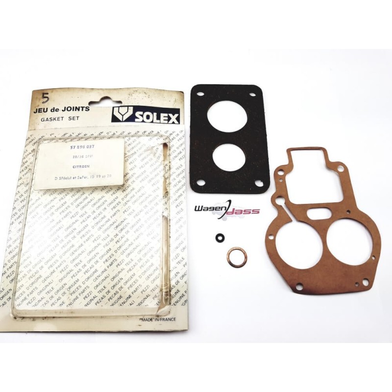 Service Kit SOLEX for carburettor 28/36 SFIF on CITROEN D/ID19 ET 20