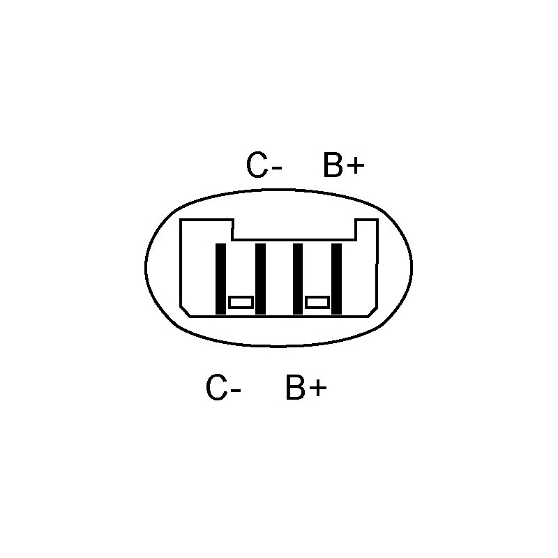 Bobina de encendido para Citroën BX GTI / C15 / Peugeot 205 / 309