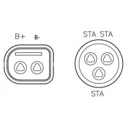 Regulador finition chrome tipo Harley Davidson 74505-06
