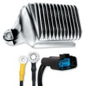 Regulator chrome replacing BOSCH 9190067200 / HARLEY DAVIDSON 74505-97