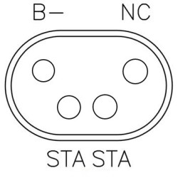 Regulador sustituye Harley Davidson 74510-70A finition chrome