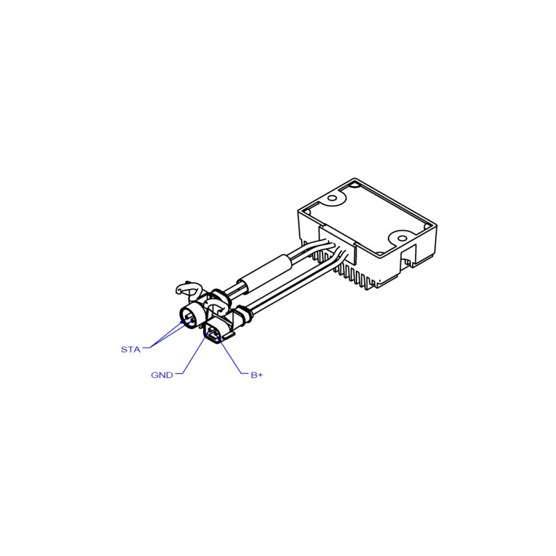 Régulateur remplace Harley Davidson 74546-07A