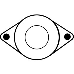 Solenoid for starter LUCAS 25281B / 25326 / 25326A / 25326E / 25331