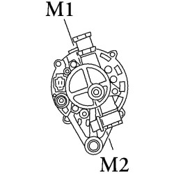 Alternador NUEVO sustituye Mitsubishi md366051 / md327514 / md313942 / md313940 / md306834