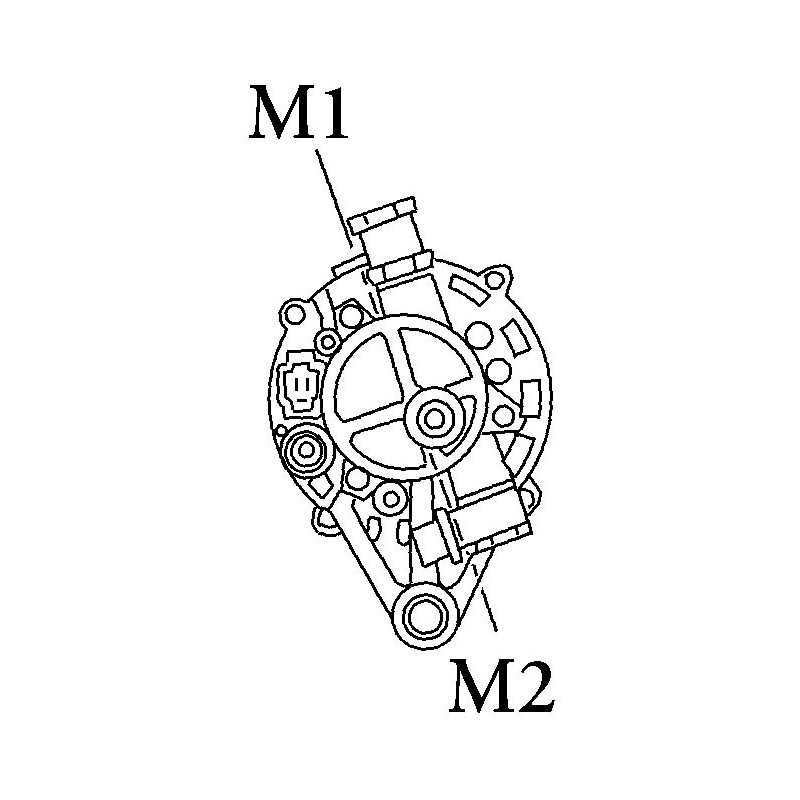 Alternador NUEVO sustituye Mitsubishi md366051 / md327514 / md313942 / md313940 / md306834
