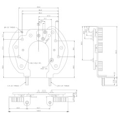 Rectificador para alternador Ford D4ZF10300CA / D5OF10300AA /  D5ZF10300BA