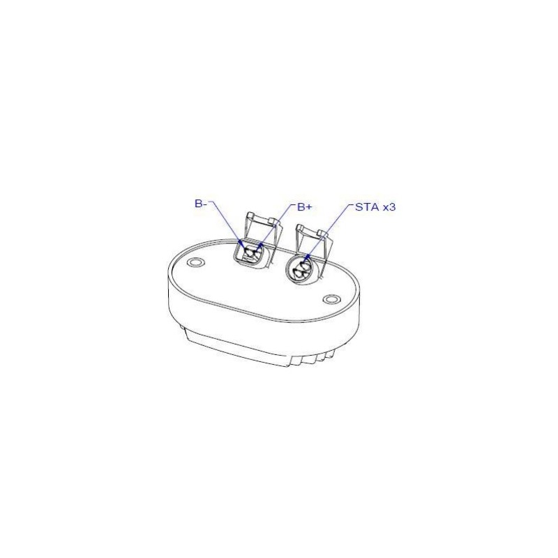 Regulador finition cromo tipo Harley Davidson 74440-08