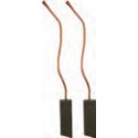 Brush set  for alternator HITACHI LR1100-501B / LR1100-709 / LR1110-713