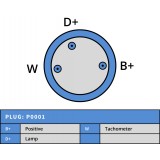 Alternator replacing VALEO A14N104 / A14N138 / A14N160 / A14N205