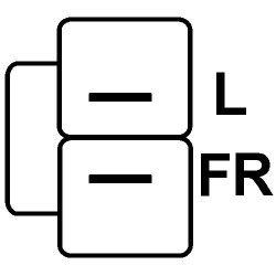 Alternator replacing VALEO 2608339 / 2655447 / KIA 37300-2B101