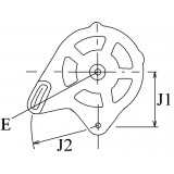 Alternatore sostituisce Denso 101211-9020 / 101211-9010 per Caterpillar