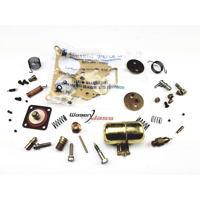 Kit de rénovation weber pour carburateur 32ADF 3/200 sur Fiat 131 - 1600