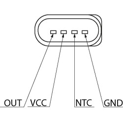 Sensor de presión atmosférica sustituido 0261230031 / 06B906051 / 6PP009400261