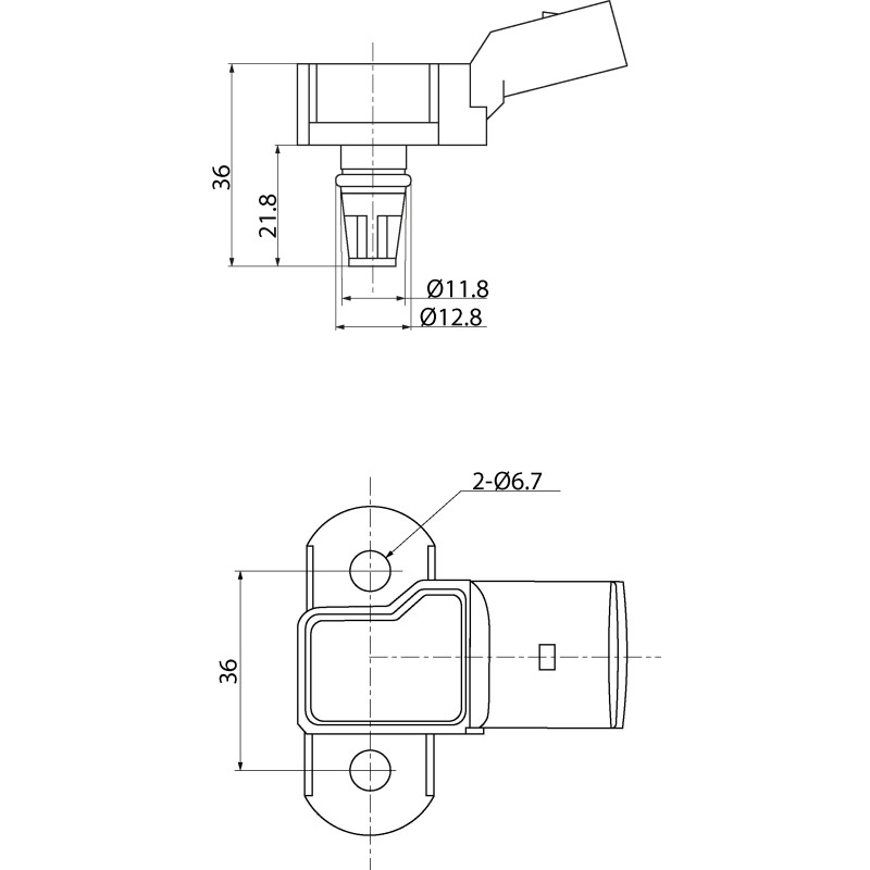 MAP Sensor replacing 0261230031 / 06B906051 / 6PP009400261