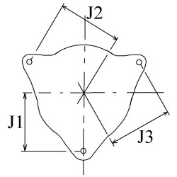 Alternateur  remplace AAK5850 / AAK5363 / AAK5315 / AAK5118 / AAK5114 / IA0675 / MG177 Alternateur  remplace AAK5850 / AAK5363 / AAK5315 / AAK5118 / AAK5114 / IA0675 / MG177