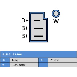 Lichtmaschine ersetzt MAHLE AAK1345 / IA0505 / 11201505 / MG207 / Lichtmaschine ersetzt MAHLE AAK1345 / IA0505 / 11201505 / MG207 /