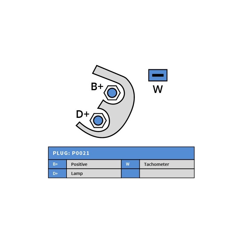 Lichtmaschine ISKRA AAK5335 / AAK5567 / AAK5141 /  AAK5566 / AAK5336 / AAK5794