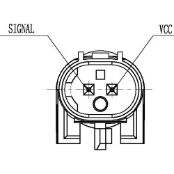 Capteur ABS avant  sustituye Fiat 51759505 / FAE 78246