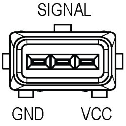 Impulsgeber, Kurbelwelle ersetzt BOSCH 0986280412 / RENAULT 8200038472 / HELLA 6PU009121-391