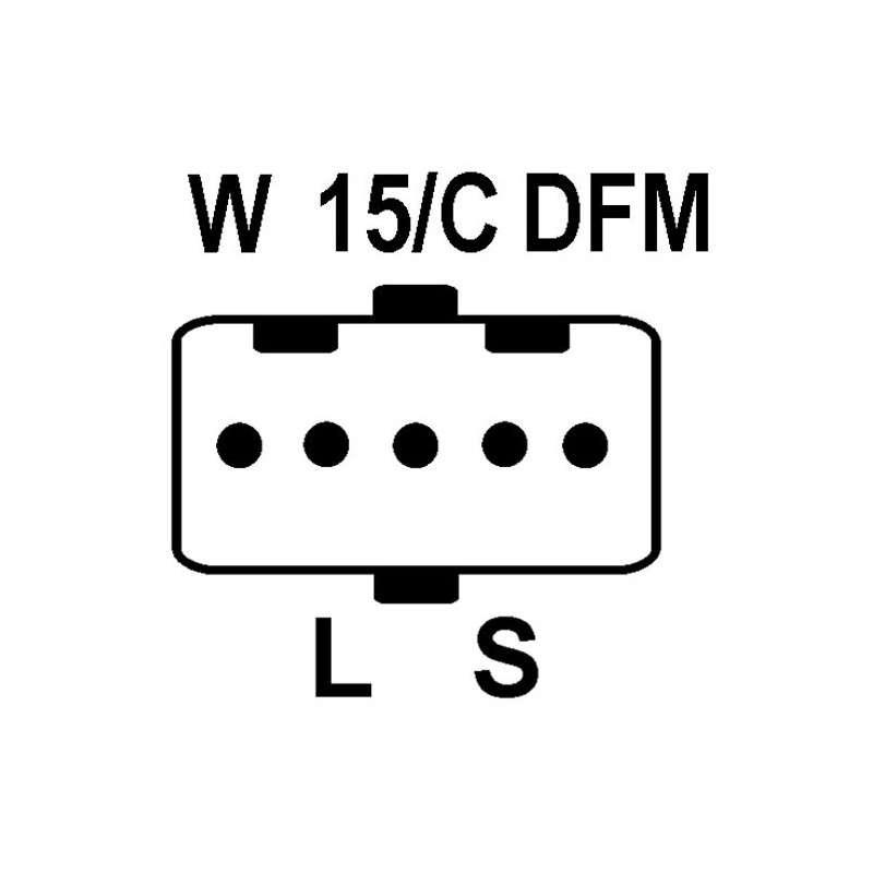 Lichtmaschine ersetzt MITSUBISHI A004TR5691 / A4TR5691 / A4TR5691AM