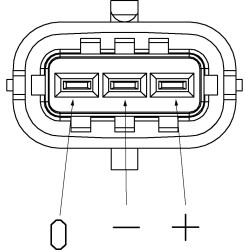 Capteur atmosphèrique sustituye Bosch 0261230052 / Fiat 46769979 / 77363792
