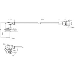 Capteur de position sustituye Chevroly / Daewoo 96325868 / Lucas SEB1444