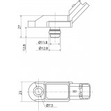 Capteur de pression atmopsherique remplace Bosch 0261230057 / Beru 824311012
