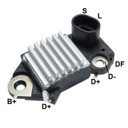 Regulador para alternador Delco Remy 19020600 / 19020601 / 19020604 / 19020606