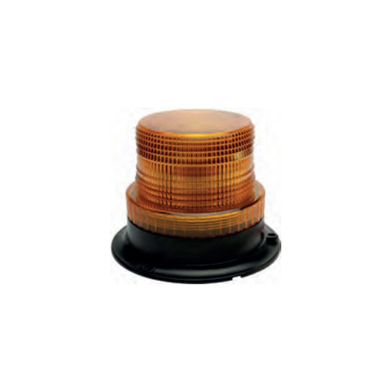 Gyrophare à LED diamètre extérieur 130 mm / couleur orange