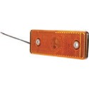 LED Side Marker Lamp 24V - e-approval rectangular