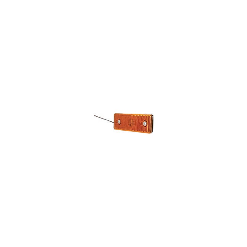 LED Side Marker Lamp 24V - e-approval rectangular