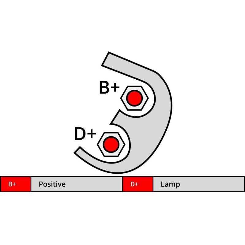 Alternador sustituye BOSCH 0124525143 / SAAB 12770124 / CA1961IR